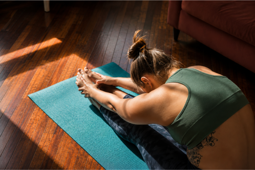 Bikram Yoga practice in Abu Dhabi