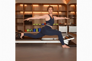 Hot Pilates class in Abu Dhabi infrared heated studio